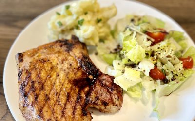 Pellet Smoker BBQ Pork Chops