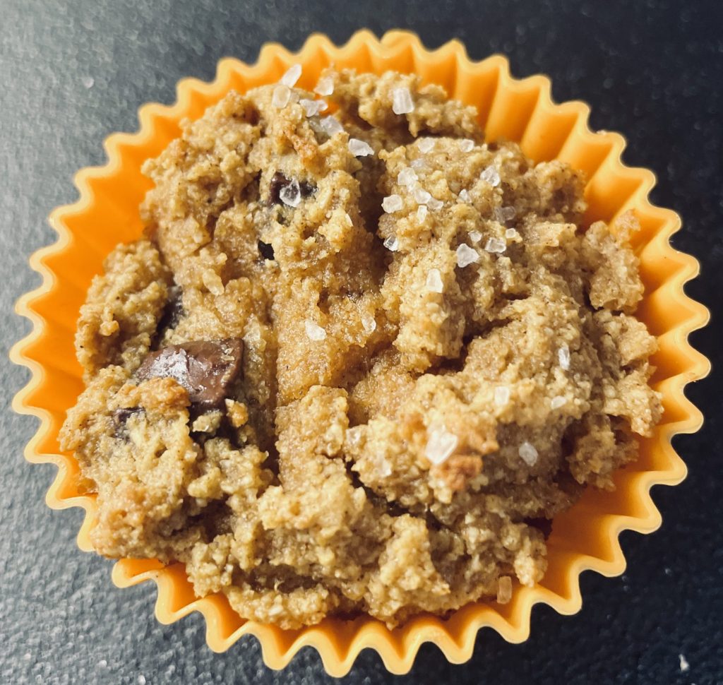 Pumpkin Spice Muffin in Orange Silicone Tin