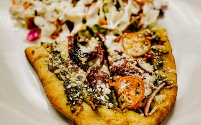 Smoked Pesto Flatbread