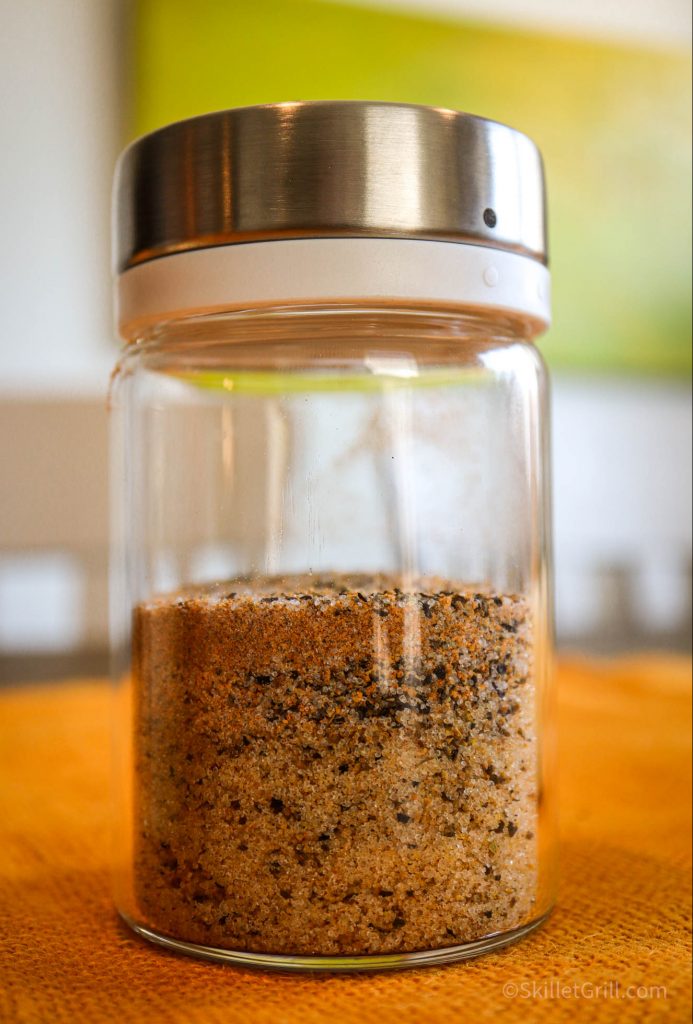 Chef Kevin's Famous Popcorn Seasoning in shaker bottle