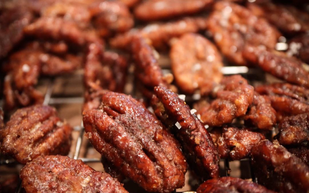 Paleo Smoked Candied Pecans